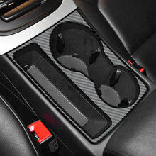Load image into Gallery viewer, Car Interior Sticker Cup Holder Panel Trim Cover Carbon Fiber Frame Decoration for Audi A5 A4 B8 2009-2015 Car Styling