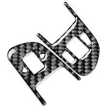 Load image into Gallery viewer, Real Carbon Fiber Car Interior Steering Wheel Buttons Cover Sticker For Audi Q7 2007 2008 2009 2010 2011 2012 2013 2014 2015