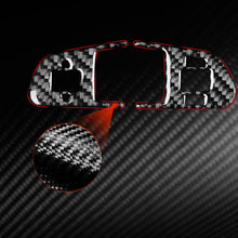 Load image into Gallery viewer, Real Carbon Fiber Car Interior Steering Wheel Buttons Cover Sticker For Audi Q7 2007 2008 2009 2010 2011 2012 2013 2014 2015