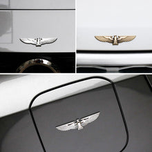 Load image into Gallery viewer, 3D Car Stickers Metal Eagle Emblem Car Stickers Badge Decal Decoration Stickers Universal for Most Cars Body Side Mark