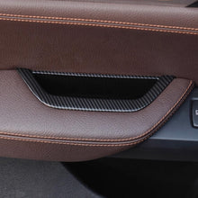 Load image into Gallery viewer, Car Interior LHD RHD Driver Door Pull Handle Armrest Panel Storage Box Cover Carbon Fibre For BMW X3 X4 F25 F26 2011-2016