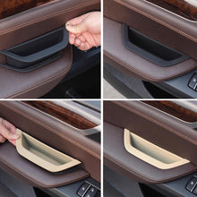 Load image into Gallery viewer, Car Interior LHD RHD Driver Door Pull Handle Armrest Panel Storage Box Cover Carbon Fibre For BMW X3 X4 F25 F26 2011-2016