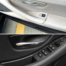 Load image into Gallery viewer, 7Pcs Left LHD Car Interior Drive Door Armrest Panel Trim Pull Handle Set Decorative Cover For BMW 5 Series F10 F18 2010-2016