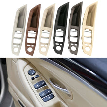 Load image into Gallery viewer, 7Pcs Left LHD Car Interior Drive Door Armrest Panel Trim Pull Handle Set Decorative Cover For BMW 5 Series F10 F18 2010-2016