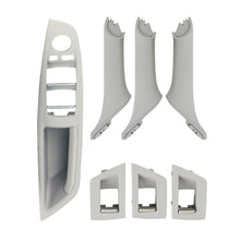 Load image into Gallery viewer, 7Pcs Left LHD Car Interior Drive Door Armrest Panel Trim Pull Handle Set Decorative Cover For BMW 5 Series F10 F18 2010-2016
