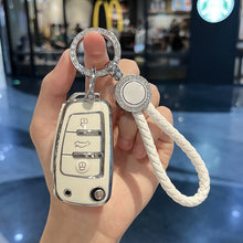 Load image into Gallery viewer, Car Folding Key Cover Case Shell Fob For Audi A1 A3 8P A4 A5 A6 C7 A7 S3 S7 S8 R8 Q2 Q3 Q5 Q7 Q8 SQ5 C5 C6 TT RS3 RS6 Accessories