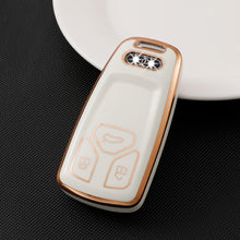 Load image into Gallery viewer, Car Remote Key Case Cover Protector Shell Fob Keyless TPU For Audi A4 B9 A5 A6 8S 8W Q5 Q7 4M S4 S5 S7 TT TTS TFSI RS