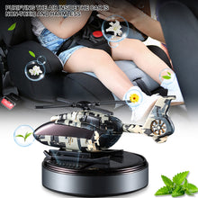 Load image into Gallery viewer, Solar Car Air Freshener Interior Helicopter Decoration Accessories Propeller Rotating Auto Flavoring Perfume Diffuser Supplies