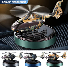 Load image into Gallery viewer, Solar Car Air Freshener Interior Helicopter Decoration Accessories Propeller Rotating Auto Flavoring Perfume Diffuser Supplies