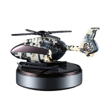 Load image into Gallery viewer, Solar Car Air Freshener Interior Helicopter Decoration Accessories Propeller Rotating Auto Flavoring Perfume Diffuser Supplies