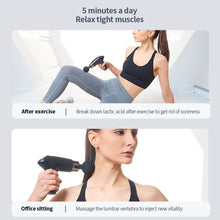 Load image into Gallery viewer, Portable Fascia Gun Electric Massager Deep Muscle Massage Gun Pistol for Body Neck Back Vibration Slimming Relaxation Pain Relief