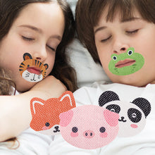 Load image into Gallery viewer, Children's Cartoon Correction Mouth Breathing Mouth Patch Sleeping Anti Opening Mouth Closing Mouth Sealing Patch Snoring Physical Breathing Patch