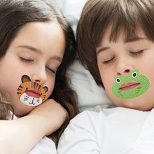 Load image into Gallery viewer, Children's Cartoon Correction Mouth Breathing Mouth Patch Sleeping Anti Opening Mouth Closing Mouth Sealing Patch Snoring Physical Breathing Patch