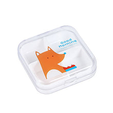 Load image into Gallery viewer, Portable 4 Grids Pill Box Plastic Sealed Medicine Storage Box Waterproof Durable Travel Pill Case Medicine Box