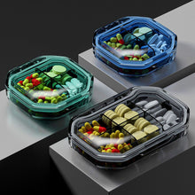 Load image into Gallery viewer, Sealed Small Medicine Box Portable Pill Packaging Box Large Capacity Medicine Storage Box Tablet Organizer Container