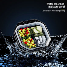 Load image into Gallery viewer, Sealed Small Medicine Box Portable Pill Packaging Box Large Capacity Medicine Storage Box Tablet Organizer Container
