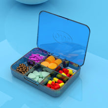 Load image into Gallery viewer, Portable and Sub Packaged Medicine Box Sealed and Moisture-proof Mini Medicine Box Tablet Organizer Container Pill Box