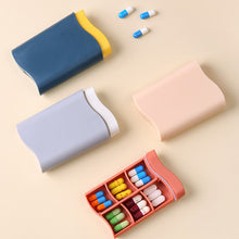 Load image into Gallery viewer, Portable Dispenser Medicine Boxes Travel 6 Grids Nordic Style Draw Pill Box Dispensing Separable Medical Kit Organizer