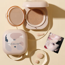 Load image into Gallery viewer, Moisturizing Delicate Liquid Foundation Cover Spots Acne Marks Waterproof Sweatproof Long Lasting Air Cushion Frost Facial Makeup Cosmetics