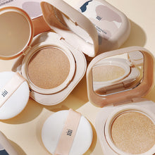 Load image into Gallery viewer, Moisturizing Delicate Liquid Foundation Cover Spots Acne Marks Waterproof Sweatproof Long Lasting Air Cushion Frost Facial Makeup Cosmetics