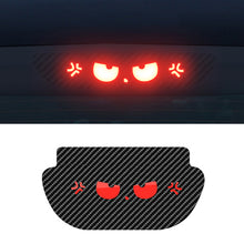 Load image into Gallery viewer, Car High Mounted Brake Lamp Car Brake Projection Board PVC Soft Decal Top Tail Light Emblem Stickers For Tesla Model Y