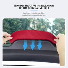 Load image into Gallery viewer, Car High Mounted Brake Lamp Car Brake Projection Board PVC Soft Decal Top Tail Light Emblem Stickers For Tesla Model Y