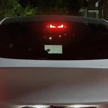 Load image into Gallery viewer, Car High Mounted Brake Lamp Car Brake Projection Board PVC Soft Decal Top Tail Light Emblem Stickers For Tesla Model Y
