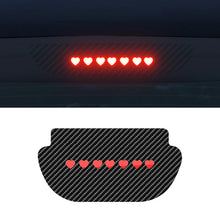 Load image into Gallery viewer, Car High Mounted Brake Lamp Car Brake Projection Board PVC Soft Decal Top Tail Light Emblem Stickers For Tesla Model Y