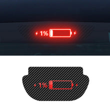 Load image into Gallery viewer, Car High Mounted Brake Lamp Car Brake Projection Board PVC Soft Decal Top Tail Light Emblem Stickers For Tesla Model Y