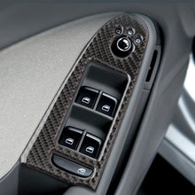 Load image into Gallery viewer, 4Pcs Carbon Fiber Car Door Window Lift Panel Button Frame Trim Sticker For Audi A4 A5 2013 - 2016