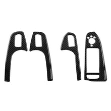 Load image into Gallery viewer, 4Pcs Carbon Fiber Car Door Window Lift Panel Button Frame Trim Sticker For Audi A4 A5 2013 - 2016
