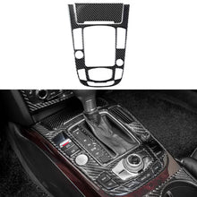 Load image into Gallery viewer, Carbon Fiber Center Console Gear Shift Panel Cover Trim For Audi A4L A5 2009 - 2016 Q5 2010 - 2018