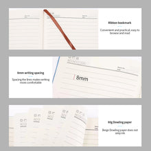 Load image into Gallery viewer, A5 Cloth Texture Notebooks Journals Kawaii Notepad Diary Weekly Planner Writing Paper For Students Stationery School Office Supplies