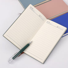 Load image into Gallery viewer, A6 Soft Notebook PU Leather Planner Agenda Week Planner Travelers Notebook Writing Paper For Students Office School Supplies Notepad