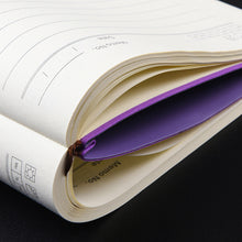 Load image into Gallery viewer, A5 Soft Notebook PU Leather Planner Agenda Week Planner Travelers Notebook Writing Paper For Students Office School Supplies Notepad