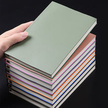 Load image into Gallery viewer, A5 Soft Notebook PU Leather Planner Agenda Week Planner Travelers Notebook Writing Paper For Students Office School Supplies Notepad