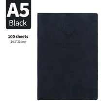 Load image into Gallery viewer, A5 Soft Notebook Imitation Sheepskin Leather Planner Agenda Week Planner Writing Paper For Students Office School Supplies Notepad