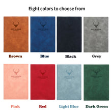Load image into Gallery viewer, A5 Soft Notebook Imitation Sheepskin Leather Planner Agenda Week Planner Writing Paper For Students Office School Supplies Notepad