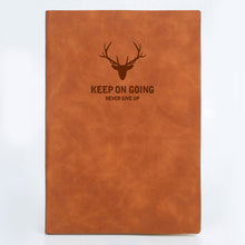Load image into Gallery viewer, A5 Soft Notebook Imitation Sheepskin Leather Planner Agenda Week Planner Writing Paper For Students Office School Supplies Notepad