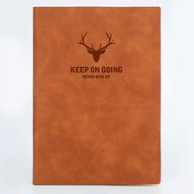 Load image into Gallery viewer, B5 Soft Notebook Imitation Sheepskin Leather Planner Agenda Week Planner Writing Paper For Students Office School Supplies Notepad