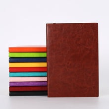 Load image into Gallery viewer, A5 Soft Notebook PU Leather Planner Agenda Week Planner Travelers Notebook Writing Paper For Students Office School Supplies Notepad