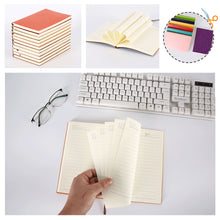Load image into Gallery viewer, A5 Soft Notebook PU Leather Planner Agenda Week Planner Travelers Notebook Writing Paper For Students Office School Supplies Notepad