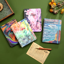 Load image into Gallery viewer, 2024 A5 English Planner Notebook Diary Weekly Planner Agenda Goal Habit Schedules Journal Notebooks Stationery Office School Supplies