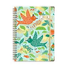 Load image into Gallery viewer, 2024 A5 English Planner Notebook Diary Weekly Planner Agenda Goal Habit Schedules Journal Notebooks Stationery Office School Supplies