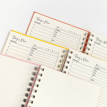 Load image into Gallery viewer, A5 English Planner Notebook Diary Weekly Planner Agenda Goal Habit Schedules Journal Notebooks Stationery Office School Supplies