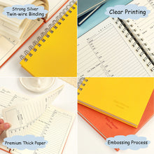 Load image into Gallery viewer, A5 English Planner Notebook Diary Weekly Planner Agenda Goal Habit Schedules Journal Notebooks Stationery Office School Supplies