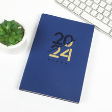 Load image into Gallery viewer, 2024 A5 Notebook Agenda Planner in EN & SP Cuadernos 365 To Do List Diary Monthly Planner Notepads Office Accessories