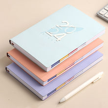 Load image into Gallery viewer, 2024 A5 Notebook Agenda Planner in EN & SP Cuadernos 365 To Do List Diary Monthly Planner Notepads Office Accessories