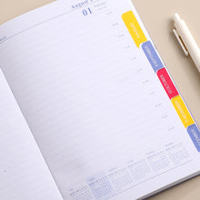 Load image into Gallery viewer, 2024 A5 Notebook Agenda Planner in EN & SP Cuadernos 365 To Do List Diary Monthly Planner Notepads Office Accessories