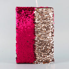 Load image into Gallery viewer, A5 Glitter Notebook PU Leather Planner Agenda Week Planner Travelers Notebook Writing Paper For Students Office School Supplies Notepad